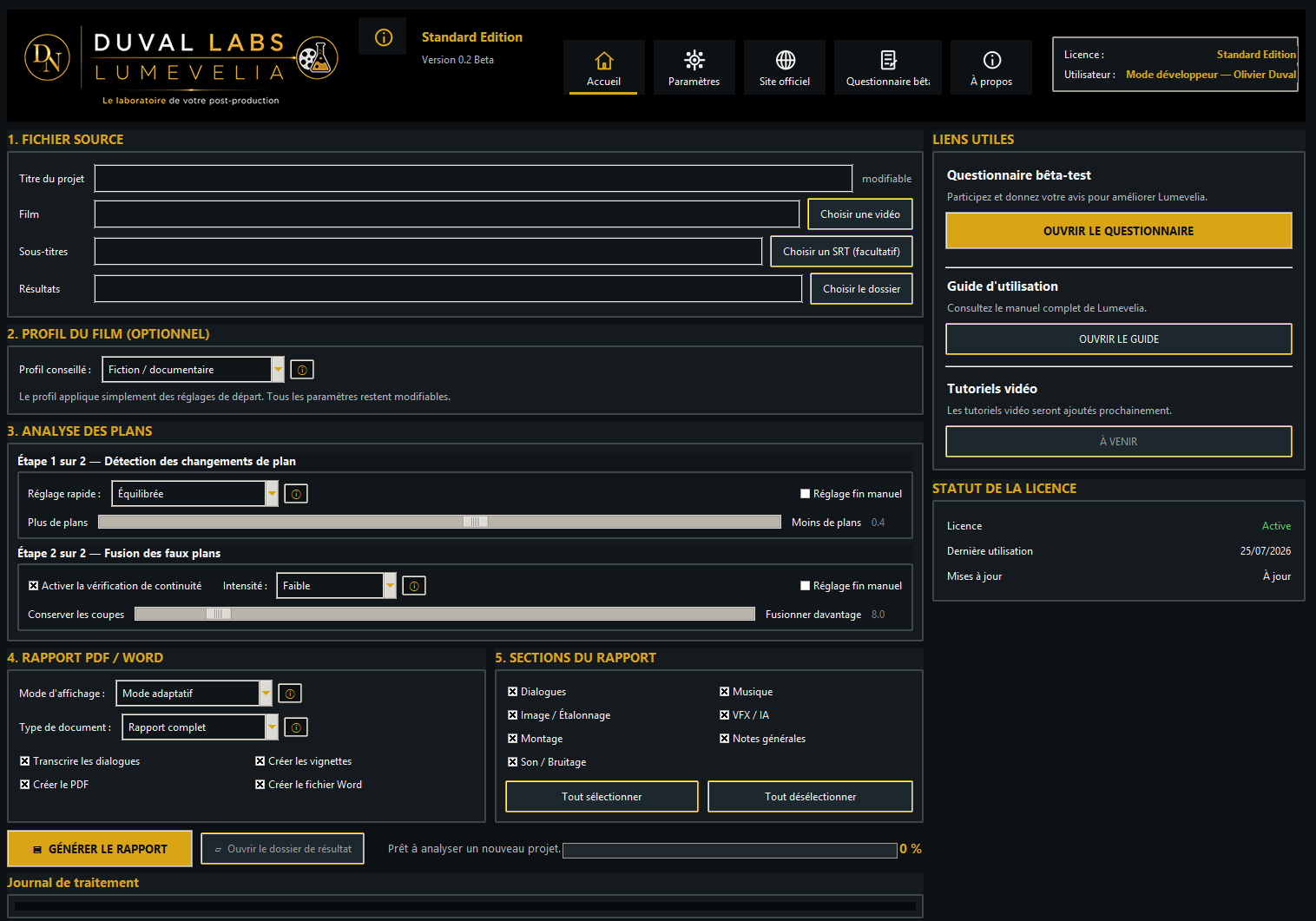 Capture d'écran Lumévelia 50